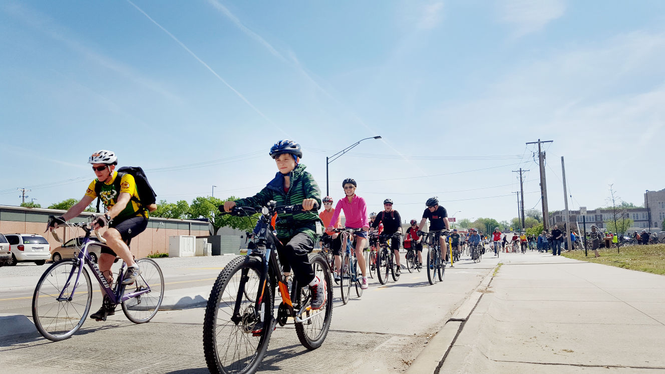 N Street bike path